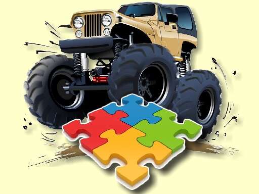立即玩Monster Truck Jigsaw Challenge