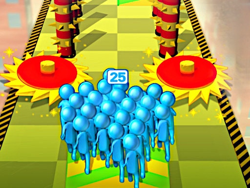 Play Crowd Run 3D Now