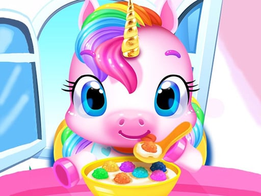 Cuidado de Pet de Unicórnio Mágico - Free Jogos Online Grátis com a Tag Pet Game