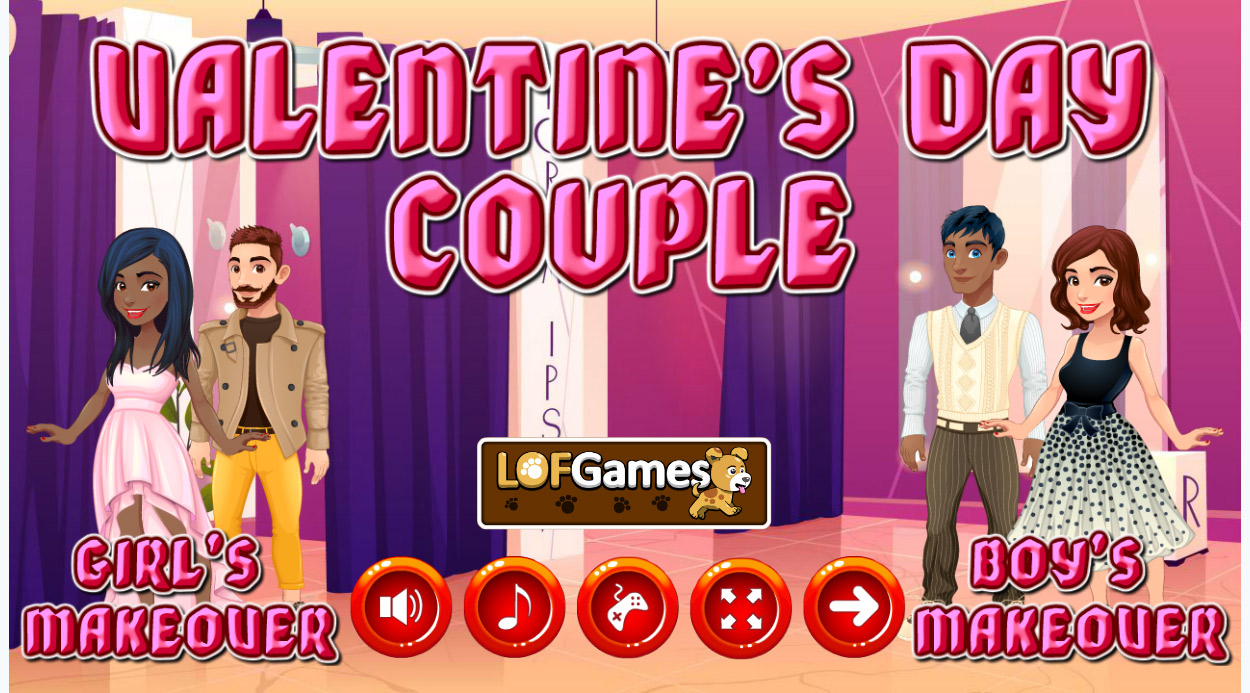 Valentines Day Couple Play Valentines Day Couple Now
