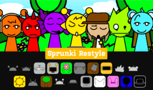 Sprunki Wenda Game Logo - Free Online Games Platform