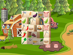 Play Farm Mahjong Html5 Now - Mahjong :xxx - :yyy Game Screenshot