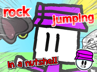 Играть в Кратко о прыжках на камни сейчас -  Скриншот игры :xxx - :yyy