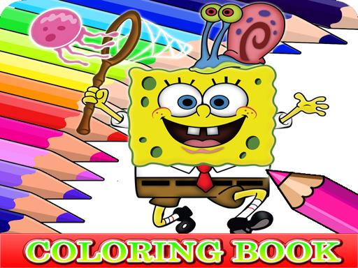 Buntbuch für SpongeBob - Free Spiele für Puzzle Game