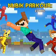 Play Nubik Parkour: Escape Now -  :xxx - :yyy Game Screenshot