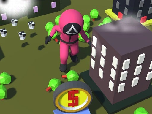 Squid Gamer Stadt Zerstörer - Free Top kostenlose Online-Spiele mit dem Tag Squid Game