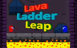 Lava Ladder Leap - Free two-player Game Like 快樂兄弟 2人