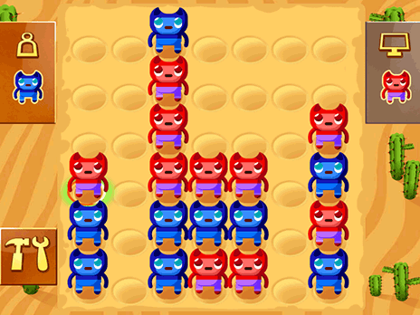立即玩四连猫 - 2 Player :xxx - :yyy 游戏截图