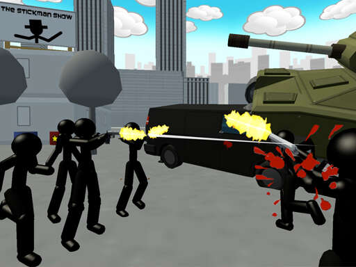 Stickman City Shooting 3D - Free Juegos Gratis en Línea Destacados Shooting Game
