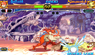 Spiele jetzt Vampire Hunter - darkstalkers revenge (Japan stop version 950307) -  :xxx – :yyy Spiel-Screenshot