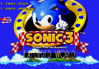 Jouez à Sonic 3 Extended World Demo maintenant