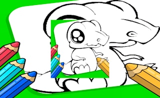 Anime Animals Coloring Pages - Free kids Game Like Police