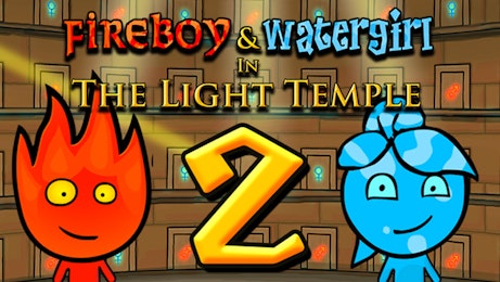 立即玩火 boy 和水 girl 2：光明神庙 - 2 Player :xxx - :yyy 游戏截图