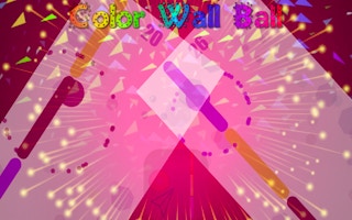Color Wall Ball - Flappy Ball Games