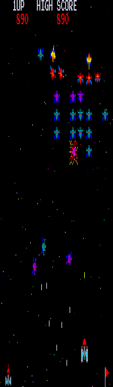 Play Galaxian (bootleg, set 2) Now -  :xxx - :yyy Game Screenshot