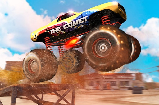 Play Monster Truck Stunt Racing Now