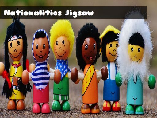 Nationalities Jigsaw Games
