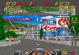 Play Super Monaco GP (World, Rev B, FD1094 317-0126a) Now -  :xxx - :yyy Game Screenshot