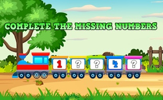 Complete The Missing Numbers - Free kids Game Like Anime Boy Coloring Pages