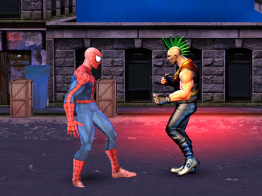 Spiderman: Street Fighter - Free Spiele für Adventure Game