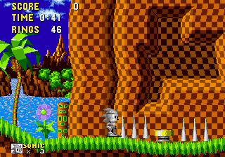 Jouez à Sonic 1 - Le voyage du cercle 3 maintenant -  Capture d'écran de :xxx - Jeu :yyy