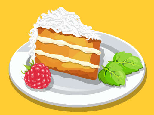 Almond coconut cake - Free Top Free Online Games tagged Cake Game