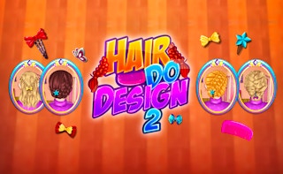 Hair Do Design 2 - Free games-for-girls Game Like Paper Dolls DIY Diary