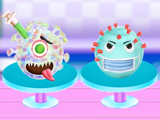 冠状病毒蛋糕制作 - Free Cooking标签下的热门免费在线小游戏 Game
