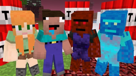 Play TNTcraft Now - 2 Player :xxx - :yyy Game Screenshot