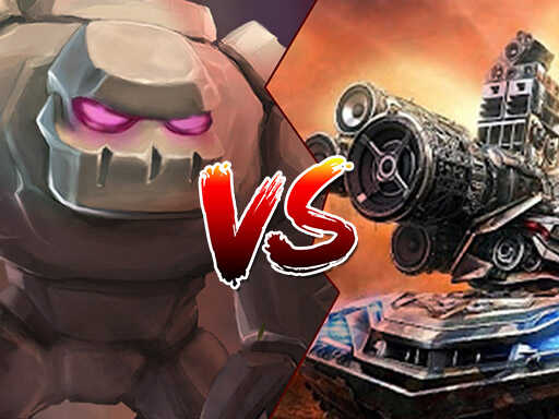 Tank VS Golems Games