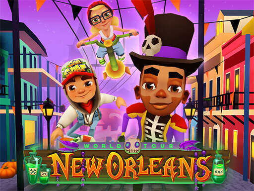 Subway Surfers Orleans - Free Top Free Online Games tagged Subway Game