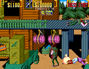 Play Sunset Riders (2 Players ver. ABD) Now -  :xxx - :yyy Game Screenshot