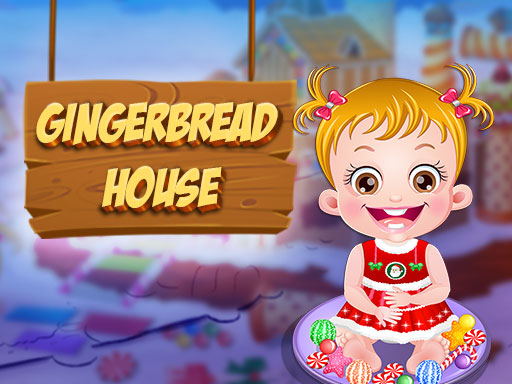 Детский домик из пряника Baby Hazel - Free Лучшие бесплатные онлайн-игры с тегом Baby-hazel Game