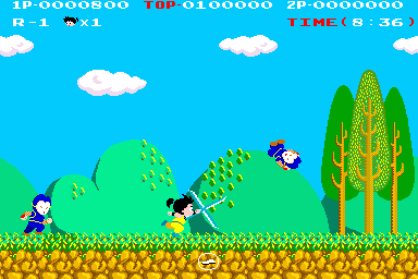 Play Kaiketsu Yanchamaru (Japan) Now - Arcade :xxx - :yyy Game Screenshot