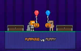 Pumpking vs Mummy - Free two-player Game Like 快樂兄弟 2人