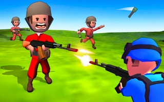 Little Commander - Red vs Blue - Similar Game