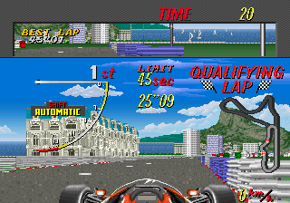 Play Super Monaco GP (US, Rev C, FD1094 317-0125a decrypted) Now -  :xxx - :yyy Game Screenshot