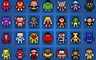 Pictures by Numbers - Superheroes - Free coloring Game Like 와onder 색칠