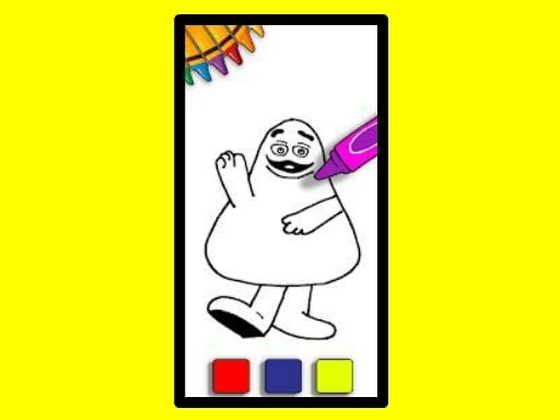 Grimace Coloring Book Games