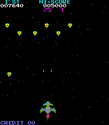 Play Moon Cresta (bootleg set 1) Now -  :xxx - :yyy Game Screenshot