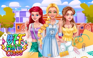 BFF Math Class - Free kids Game Like Cute Anime Face Girls Coloring Pages
