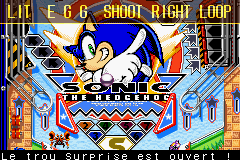 Jouez à Sonic Pinball Party (J)(Le Lever du Soleil) maintenant -  Capture d'écran de :xxx - Jeu :yyy