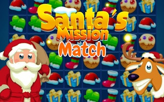 Santa's Match Mission - Free christmas Game Like مهمة شتوية سانتا