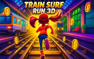 Train Surf Run 3D - Free runner Game Like Pista Tricky 3D 2