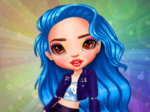 Regenbogen Insta Mädchen - Free Top kostenlose Online-Spiele mit dem Tag Girls Game