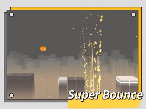 Jogue SuperBounce online grátis - Captura de tela do jogo de racing