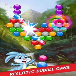 Bunny Bubble Shooter Game gameplay screenshot