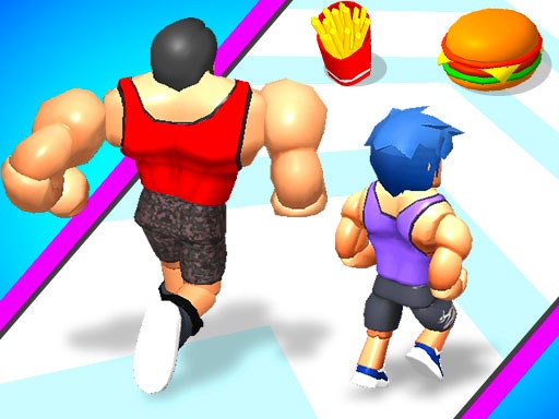 立即玩肌肉挑战 - 2 Player :xxx - :yyy 游戏截图