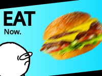 eat burger Play eat burger Now