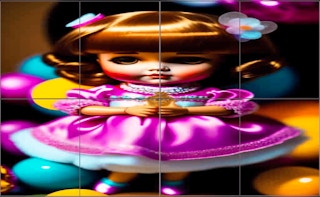 Creepy Doll Photo Block Blitz - Free brain Game Like 糟糕繪畫記憶遊戲